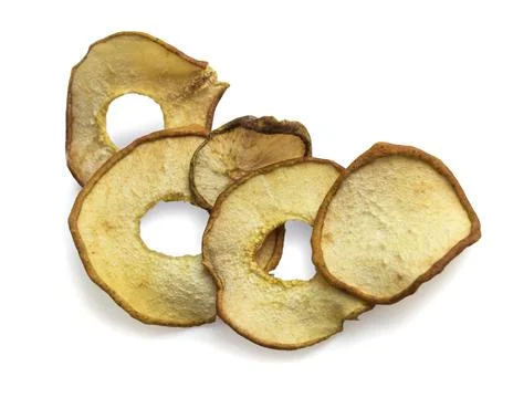 Chips made from pears by drying Foto stock