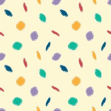 Chips pattern 01 イラスト素材