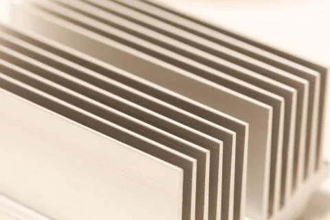 Chipset heatsink Stock Photos