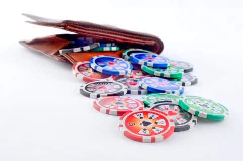 Chipswallet Stock-Fotos