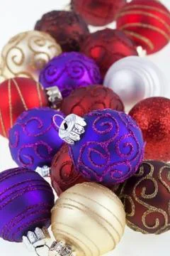 Chiristmas balls Foto stock
