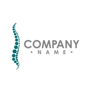 Chiropractic abstract vector logo design template. chiropractic Medicine, Hea Stock Illustration