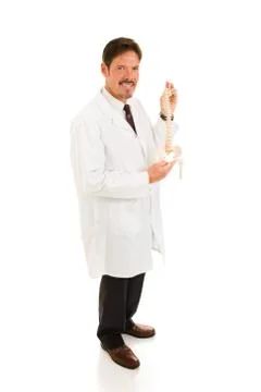 Chiropractor Full Body Stock Photos