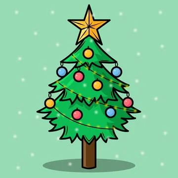 Chirstmas Tree Stock Illustration