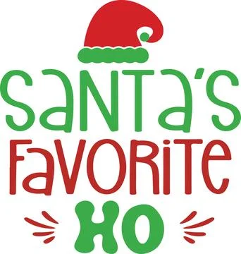 Chirstmas Typography Design. Stock Illustration