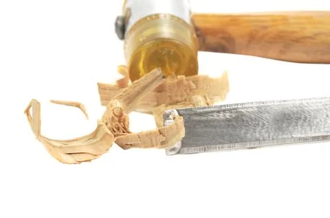 Chisel and hammer Stock Photos