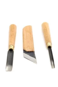Chisel and knife Stock Photos