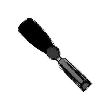 Chisel carpentry tool Stock Illustration
