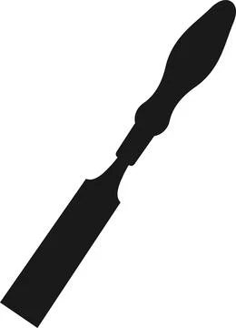 Chisel icon sign. Stock Illustration