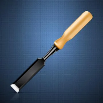 Chisel Stock Illustration
