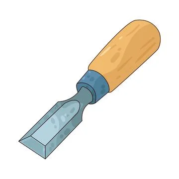 Chisel  illustration Stock Illustration