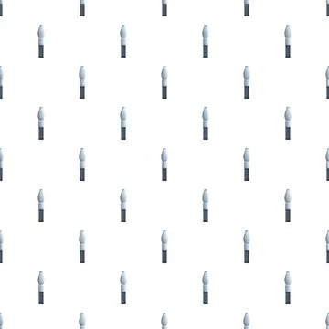 Chisel tool flat style seamless pattern Illustration