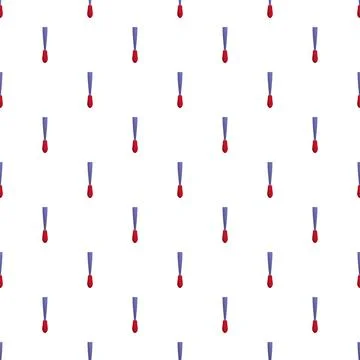 Chisel tool seamless pattern for carpentry and craft Stock Illustration