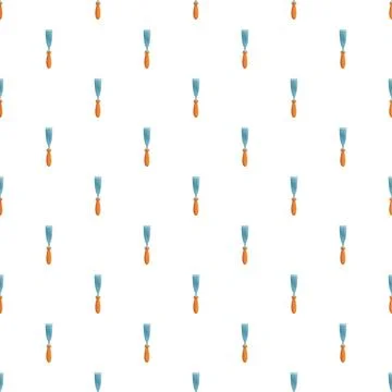 Chisel tool seamless pattern for construction and carpentry Illustrazione stock