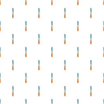 Chisel tool seamless pattern for woodworking and craftsmanship イラスト素材