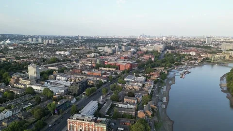 Chiswick by the river, Hammersmith, Barnes, 31st July 2026, 3pm Stock Footage 340661533