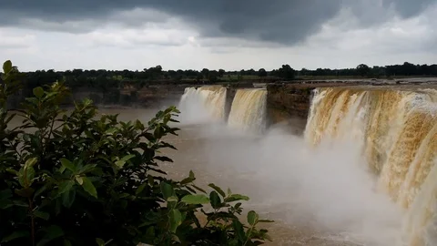 Chitrakote Falls Stock Footage 115067440