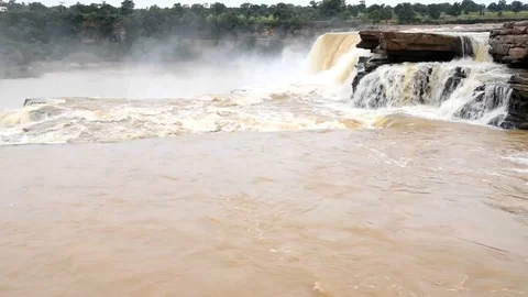 Chitrakote Falls Stock Footage 115067453