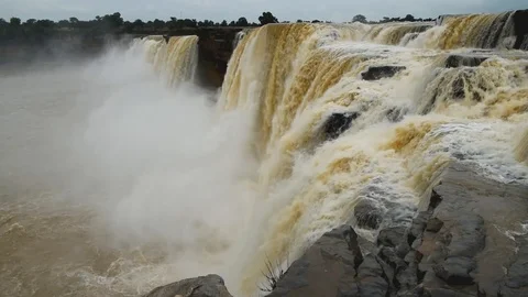 Chitrakote Falls Stock Footage 115067567