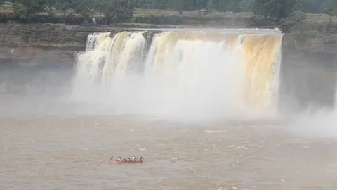 Chitrakote Falls Stock Footage 115067575