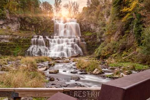 Chittenango Falls State Park Stock Photos