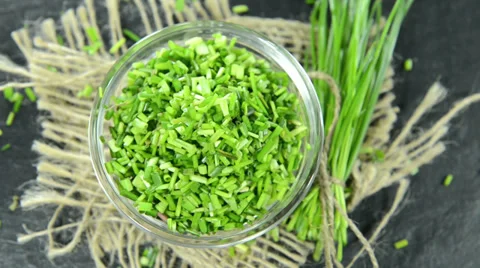Chive (loopable) Stock Footage 36115394