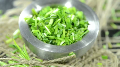 Chive (loopable) Stock Footage 36116044