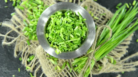 Chive (loopable) Stock Footage 36116574