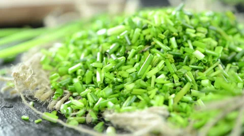 Chive (loopable) Stock Footage 36117137