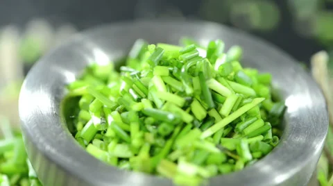 Chive (not loopable) Stock Footage 36118637