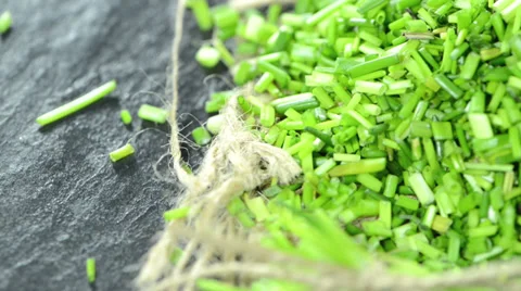 Chive (not loopable) Stock Footage 36120792