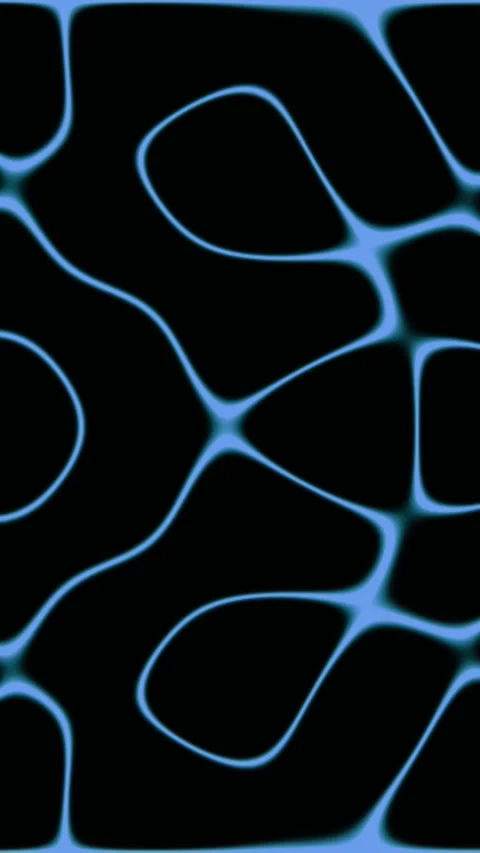 Chladni Cymatics - Sound Wave Pattern Generative Loop Stock Footage 339244675