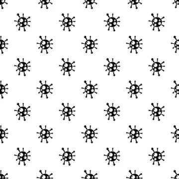Chlamydia virus pattern vector seamless Stock Illustration