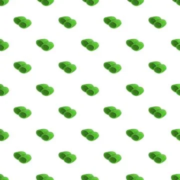 Chlorella algae green cell pattern background Stockillustratie