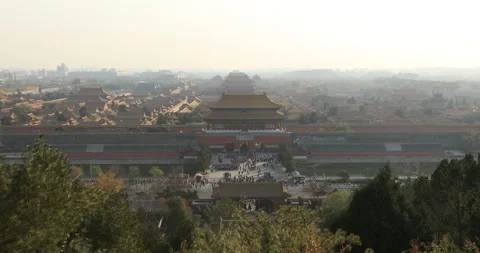 CHN2001966: Forbidden City Stock Footage 134579575