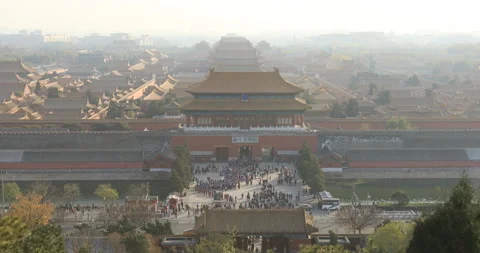 CHN2001967:Forbidden City Stock Footage 134579745