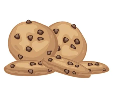Choc chip Stock Illustration