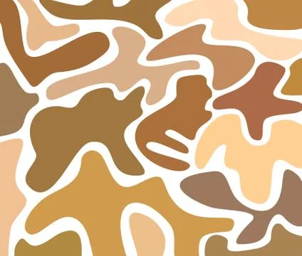 Chock cream pattern Stock Illustration