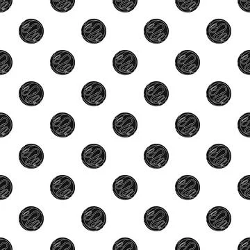 Choco biscuit pattern seamless Stock Illustration