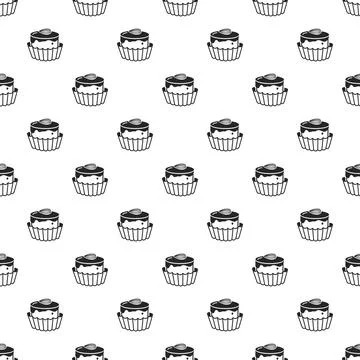 Choco bonbon pattern seamless Stock Illustration