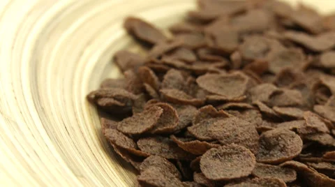 Choco cornflakes 1 Video stock 31184112