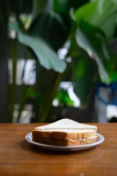 Choco Crunch Sandwich on Table Stock Photos