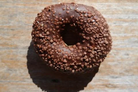 Choco donut Stock Photos