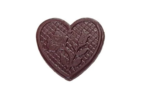 Choco heart Stock Photos