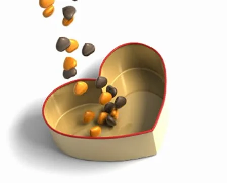 Choco hearts Stock Footage 10580481