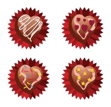 Choco Love Illustrazione stock