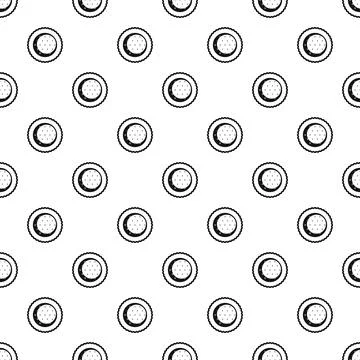 Choco star biscuit pattern seamless Illustrazione stock