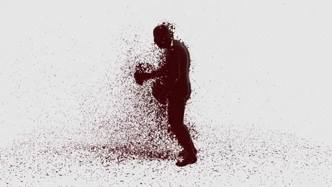 Chocolate, with Alpha matte Stock Footage 328418490