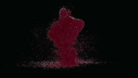 Chocolate, with Alpha matte Stock-Footage 336109887