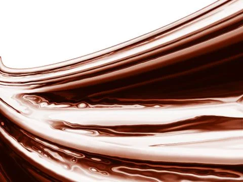 Chocolate and milk Stock Illustration